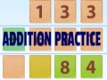                                                                     Addition Practice ﺔﺒﻌﻟ