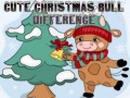                                                                     Cute Christmas Bull Difference ﺔﺒﻌﻟ