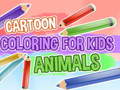                                                                     Cartoon Coloring for Kids Animals ﺔﺒﻌﻟ