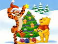                                                                     Winnie the Pooh Christmas Jigsaw Puzzle ﺔﺒﻌﻟ