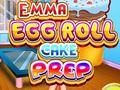                                                                     Emma Egg Roll Cake Prep ﺔﺒﻌﻟ