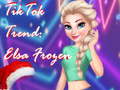                                                                     TikTok Trend: Elsa Frozen ﺔﺒﻌﻟ