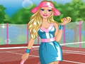                                                                     Barbie Tennis Dress ﺔﺒﻌﻟ