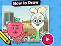                                                                     How to Draw: Apple and Onion ﺔﺒﻌﻟ