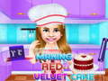                                                                     Making Red Velvet Cake ﺔﺒﻌﻟ