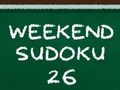                                                                    Weekend Sudoku 26 ﺔﺒﻌﻟ