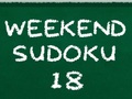                                                                     Weekend Sudoku 18 ﺔﺒﻌﻟ