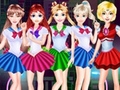                                                                     Sailor Girl Battle Outfit ﺔﺒﻌﻟ