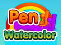                                                                     Watercolor pen ﺔﺒﻌﻟ