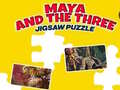                                                                     Maya and the Three Jigsaw Puzzle ﺔﺒﻌﻟ