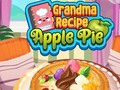                                                                     Grandma Recipe Apple Pie ﺔﺒﻌﻟ