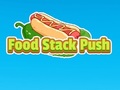                                                                     Food Stack Push ﺔﺒﻌﻟ