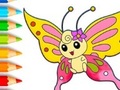                                                                     Coloring Book: Butterfly ﺔﺒﻌﻟ