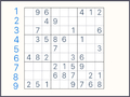                                                                     Classic Sudoku Puzzle ﺔﺒﻌﻟ