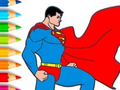                                                                     Coloring Book: Superman ﺔﺒﻌﻟ