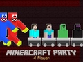                                                                     MinerCraft Party 4 Player ﺔﺒﻌﻟ