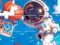                                                                     Jigsaw Puzzle: Space Basketball ﺔﺒﻌﻟ