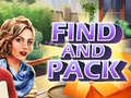                                                                     Find and Pack ﺔﺒﻌﻟ