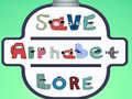                                                                     Save the Alphabet lore ﺔﺒﻌﻟ