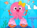                                                                     Jigsaw Puzzle: Cute Octopus ﺔﺒﻌﻟ