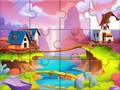                                                                     Jigsaw Puzzle: Village ﺔﺒﻌﻟ