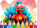                                                                     Coloring Book: Happy Thanksgiving ﺔﺒﻌﻟ