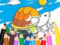                                                                     Coloring Book: Sunny Turtle ﺔﺒﻌﻟ
