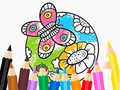                                                                     Coloring Book: Butterfly With Flowe ﺔﺒﻌﻟ