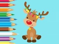                                                                     Coloring Book: Cute Christmas Reindee ﺔﺒﻌﻟ