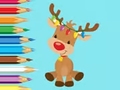                                                                     Coloring Book: Cute Christmas Reindeer ﺔﺒﻌﻟ