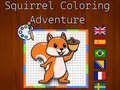                                                                     Squirrel Coloring Adventure ﺔﺒﻌﻟ