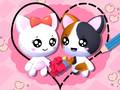                                                                      Love Cat Draw Puzzle ﺔﺒﻌﻟ