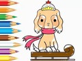                                                                     Coloring Book: Dog-Riding-Sled ﺔﺒﻌﻟ
