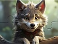                                                                     Jigsaw Puzzle: Smiling Wolf ﺔﺒﻌﻟ