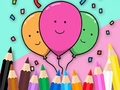                                                                     Coloring Book: Celebrate-Balloons ﺔﺒﻌﻟ