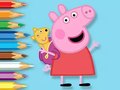                                                                     Coloring Book: Peppa With Toy Bear ﺔﺒﻌﻟ