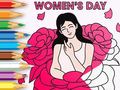                                                                     Coloring Book: Women's Day ﺔﺒﻌﻟ