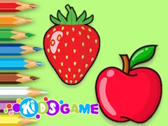                                                                     Coloring Book: Apple And Strawberry ﺔﺒﻌﻟ