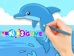                                                                     Coloring Book: Cute Dolphin ﺔﺒﻌﻟ