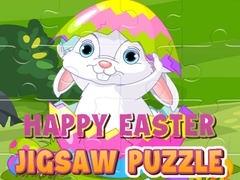                                                                     Happy Easter Jigsaw Puzzle ﺔﺒﻌﻟ