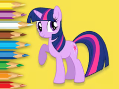                                                                     Coloring Book: Little Pony ﺔﺒﻌﻟ