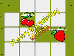                                                                     Memory & Vocabulary of Fruits ﺔﺒﻌﻟ