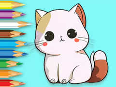                                                                     Coloring Book: Cute Kitten ﺔﺒﻌﻟ