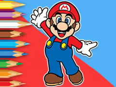                                                                     Coloring Book: Mario Happy Skating ﺔﺒﻌﻟ