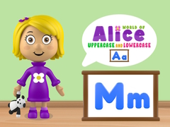                                                                     World of Alice Uppercase and Lowercase ﺔﺒﻌﻟ