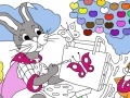                                                                     Coloring rabbits ﺔﺒﻌﻟ