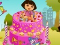                                                                     Dora Birthday: Cake Decor ﺔﺒﻌﻟ