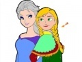                                                                     Princesa Anna y Elsa ﺔﺒﻌﻟ