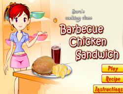 لعبة BBQ الدجاج على الانترنت.