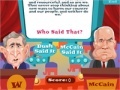                                                                     Bush Or McCain? ﺔﺒﻌﻟ